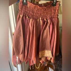 Elegant Rust Skirt-one of a kind